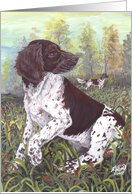 Small Munsterlander Retriever Dog Card