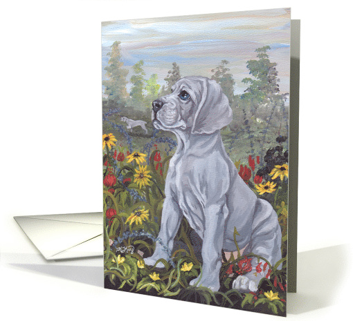 Weimaraner Dog card (1285954)