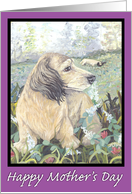 Dachshund #1 Puppy Dreamer Mother’s Day card