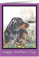 Dachshund #2 Puppy Dreamer Mother’s Day card