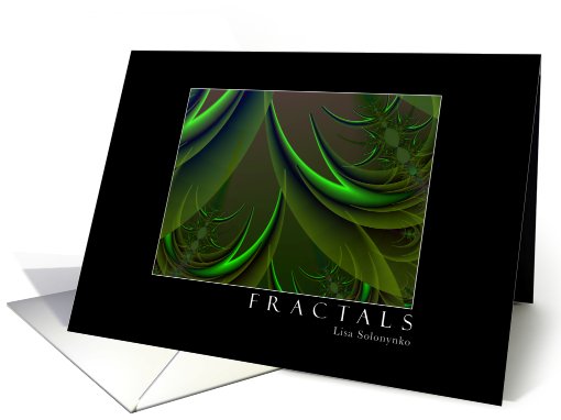 Green Fractal 1 card (184701)