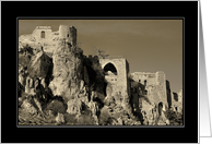Byzantine Castle card