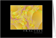 Vibrant Fractal card