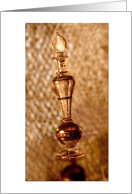 Exquisite Egyptian Glass Perfume Bottle card