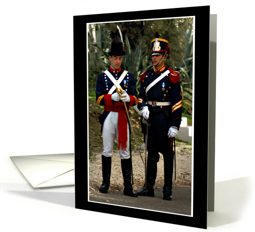 Traditional Argentinian Soldiers card (195149)