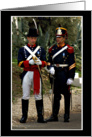 Traditional Argentinian Soldiers card