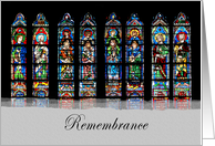 In Remembrance card