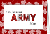 Proud Army Mom