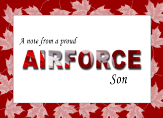 Proud Airforce Son