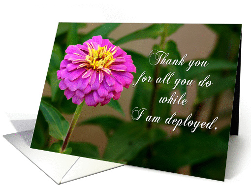 Thank You - While Deployed card (256213)