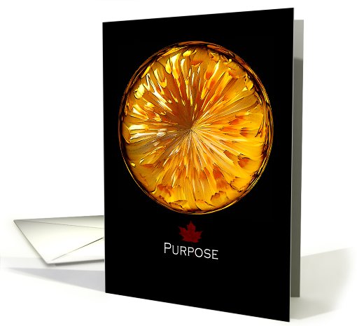 Purpose card (256231)