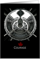 Courage card