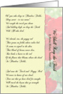 We Shall Keep the Faith - Remembrance card