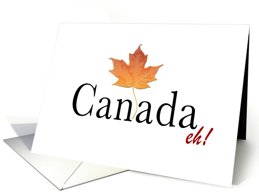 Canada Eh! card (259339)