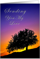 Sending You My Love card