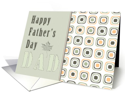 Happy Father's Day Dad card (372740)