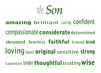 Son Word Cloud