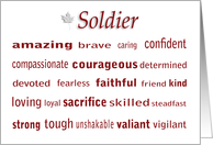 Soldier Word Cloud