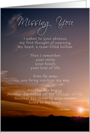 Missing You card