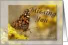 Missing You While You Are Deployed, Butterfly card
