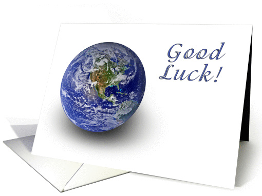 Good Luck, world card (616065)