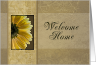 Welcome Home, Yellow Daisy card