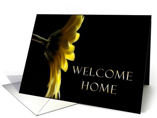 Welcome Home, Yellow Daisy card (622177)