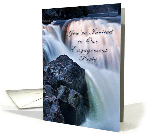 You're Invited to Our Engagement Party, Waterfall card (624415)