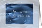 We’re Posted, Water Drop card