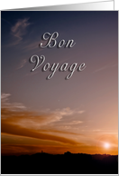 Bon Voyage, Sunset card