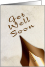 Get Well Soon, Calligraphy Pen card