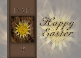 Happy Easter Dad,...
