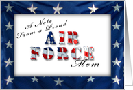 Proud Air Force Mom...