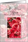 I Miss You While I Am Deployed, Flowers card