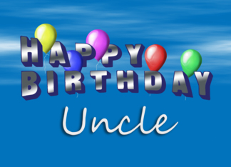Uncle Happy Birthday...