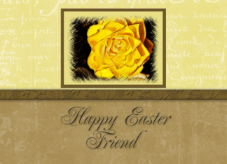 Friend Happy Easter,...