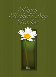 Teacher Happy Mother...