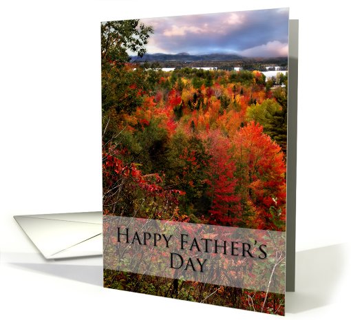 Happy Father's Day Autumn card (704043)