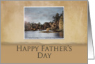 Happy Father’s Day Autumn card