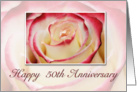 50th Anniversary, Rose card