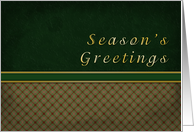 Season’s Greetings, Green card