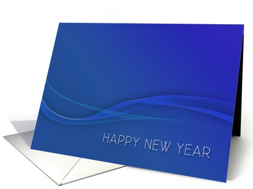 Happy New Year, Blue card (729876)