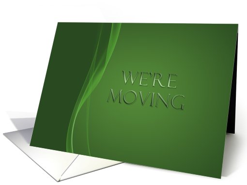 We`re Moving, Green card (730637)