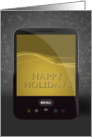 Happy Holidays, Cell Phone card