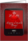 Happy Canada Day, Cell Phone card