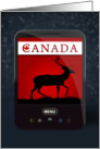 Happy Canada Day, Cell Phone card