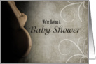 Baby Shower Invitation, Pregnant Belly card