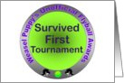 Flyball Congratulations on first tournament card