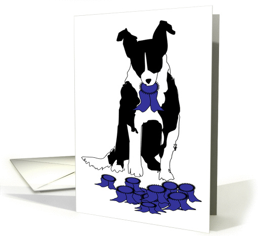 Dog Show Ribbons card (1335506)