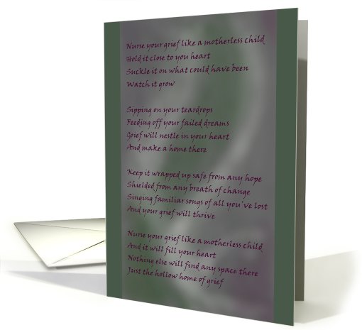 Grief Poem card (953683)